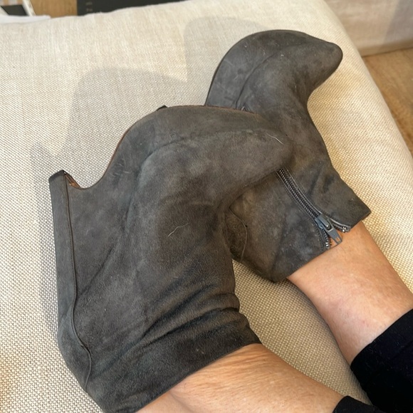 Anthropologie Brand Pura López Wedge platform  Bootie comfortable hot🔥❤️ - Picture 6 of 15